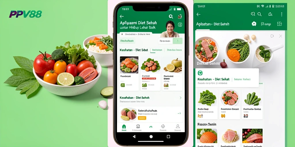 Tampilan antarmuka aplikasi PPV88 yang menarik dan user-friendly