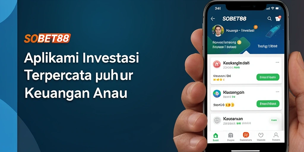 Tampilan antarmuka SOBET88 yang user-friendly untuk investasi.